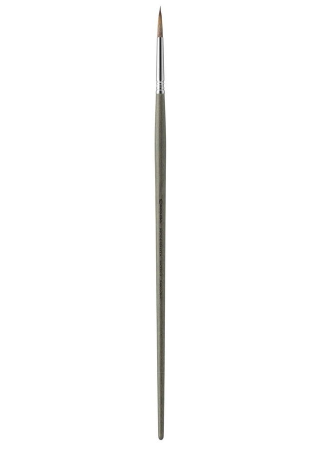Escoda Modernista 4075 Oil & Acrylic Tadami Synthetic Mongoose Paint Brush Round; Size 6 - Image 1